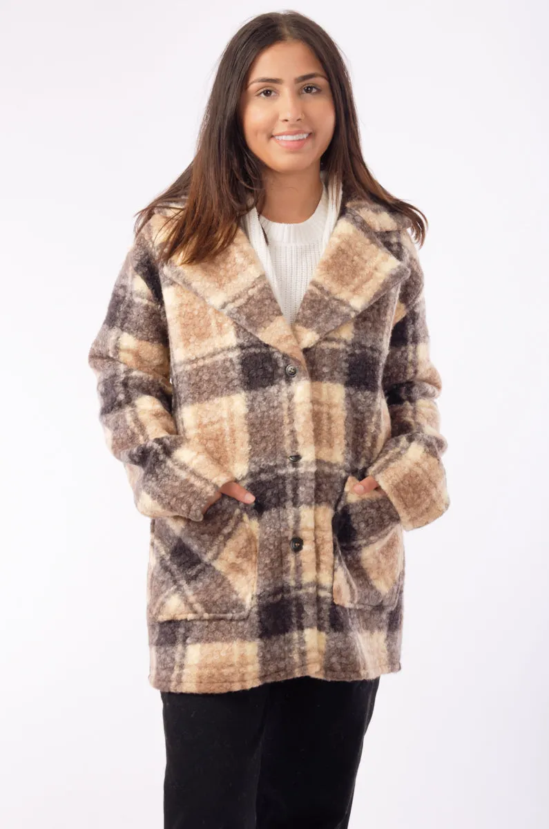 Callie Boucle Jacket